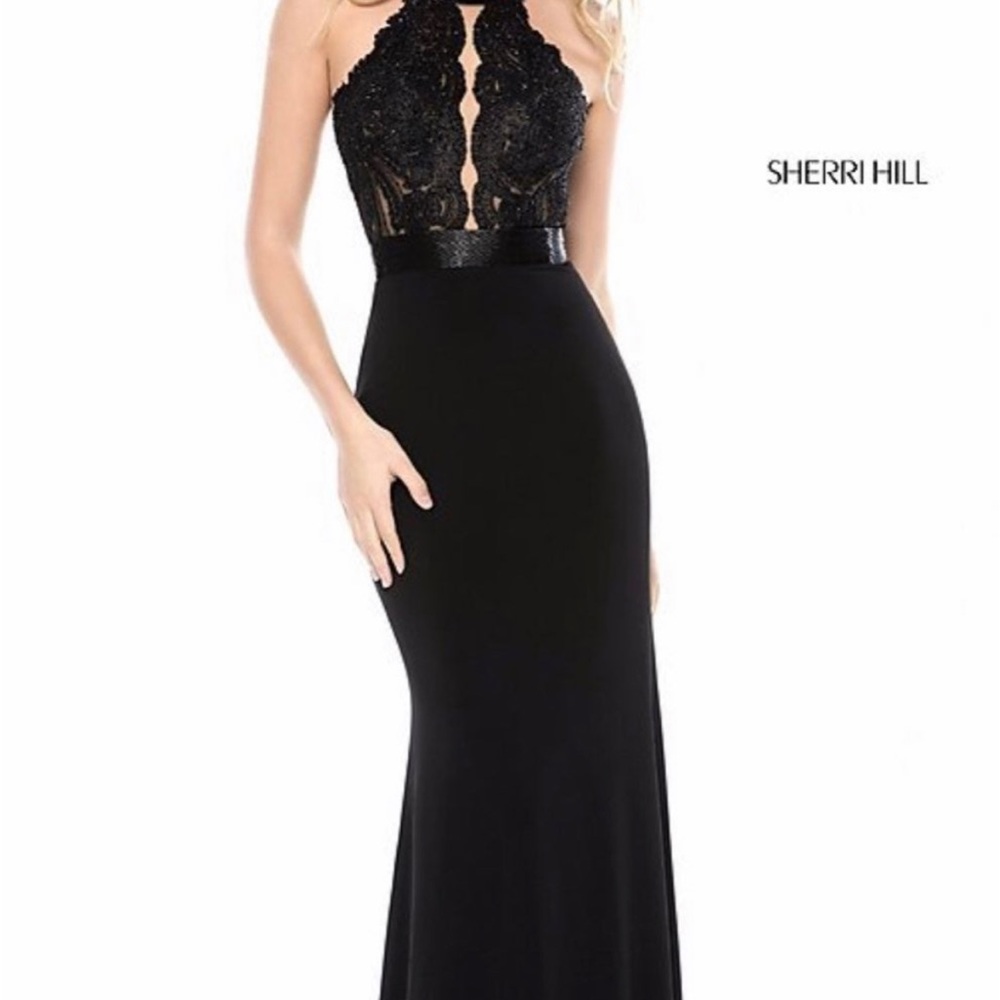 Sherri Hill beaded gown